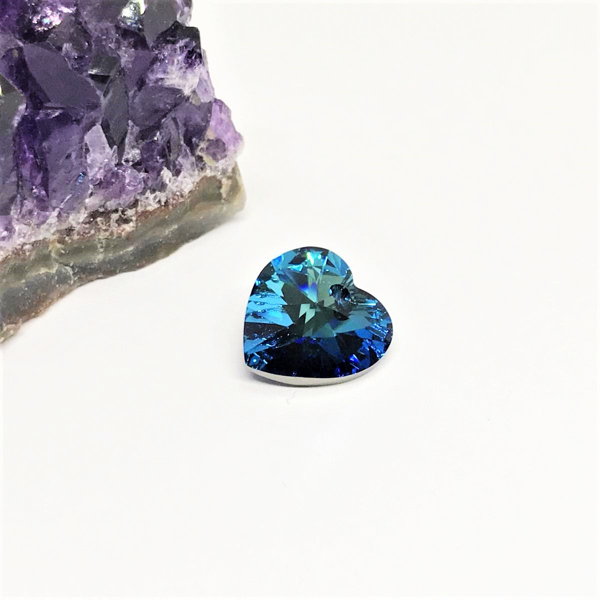 Swarovski Elements Corazón | 14mm | Bermuda Blue (C2)-(16COM)