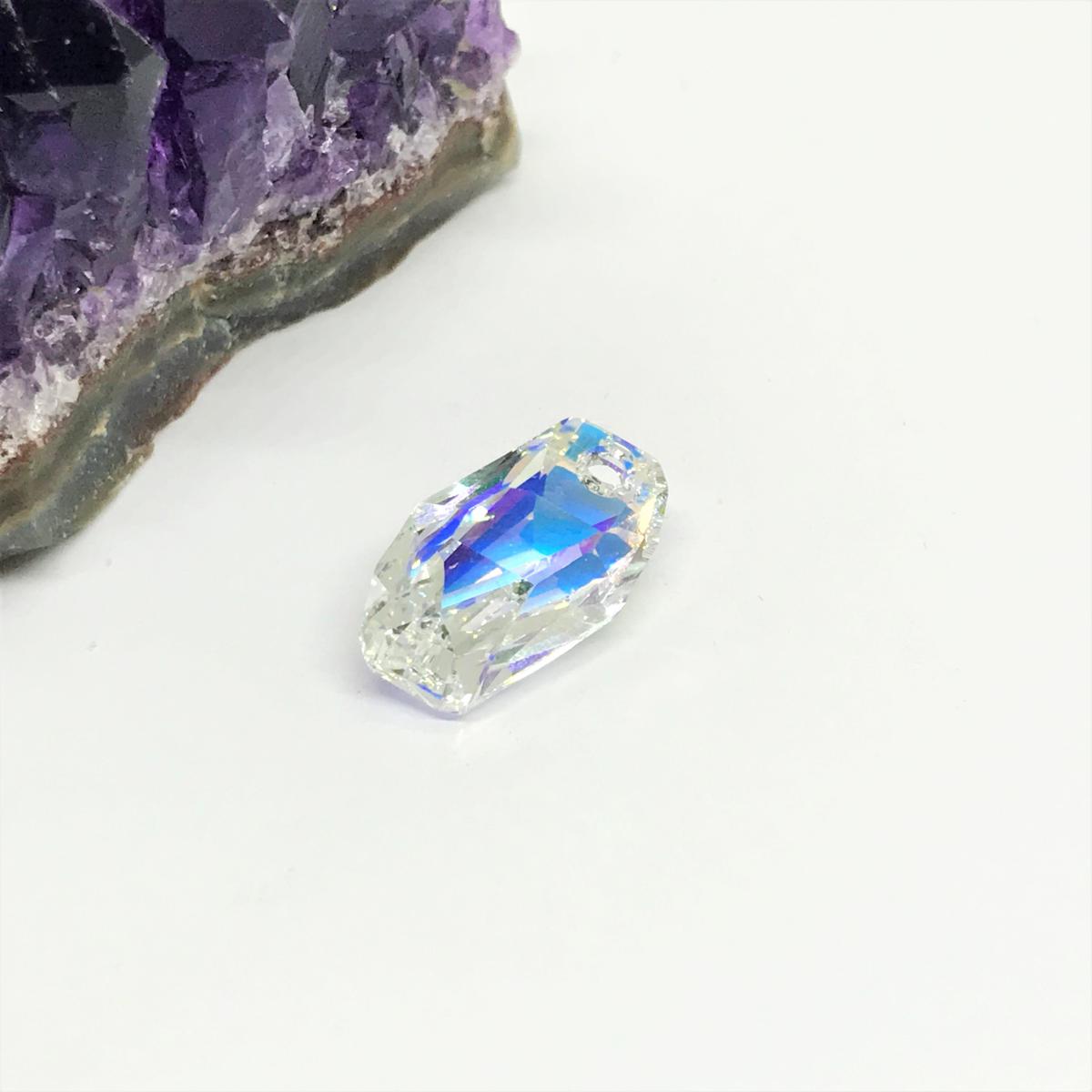 Swarovski Elements Meteor Pendant | 18mm | Aurora Boreal (C4)- (1SMP)