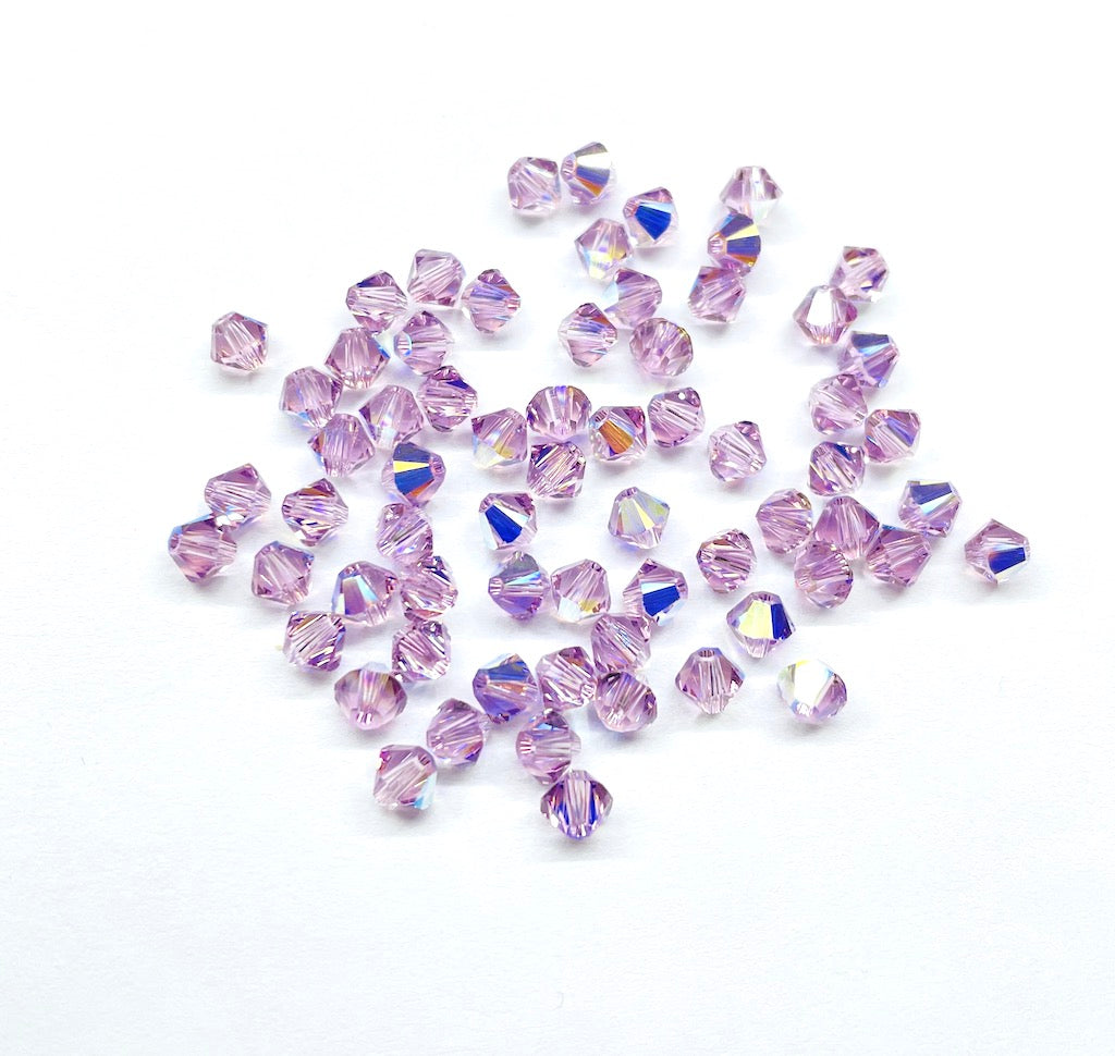 Bead Swarovski Crystals | 4mm | C2 SmT #212 | 25u | Lila