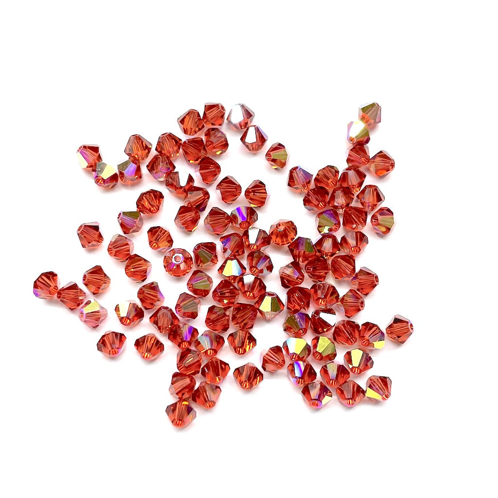 Bead Swarovski Crystals | 4mm | C4 SmT #374 | 25u | Naranjo osc