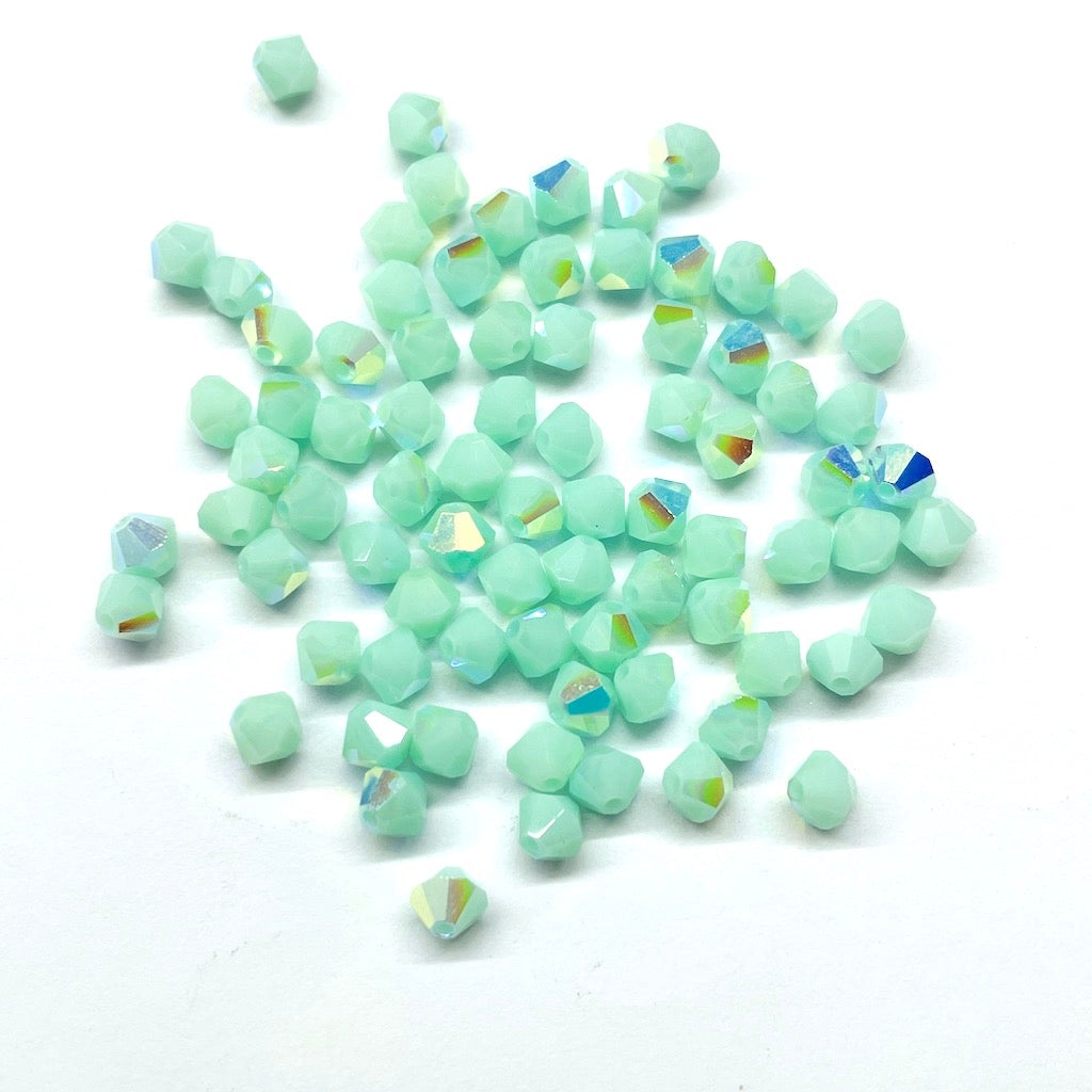 Bead Swarovski Crystals | 4mm | C3 CT #397 | 12u | Verde agua op