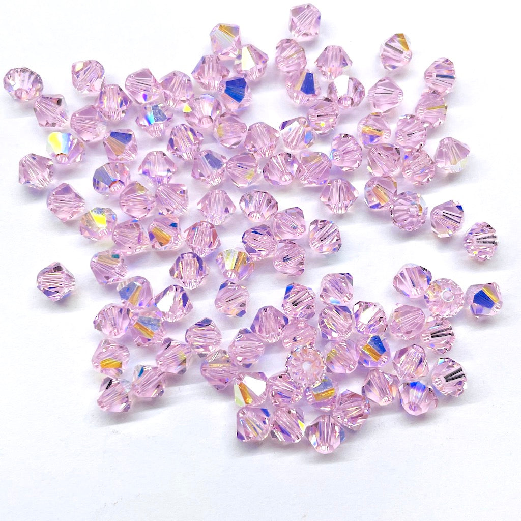 Bead Swarovski Crystals | 4mm | C5 SmT #508 | 25u | Rosado