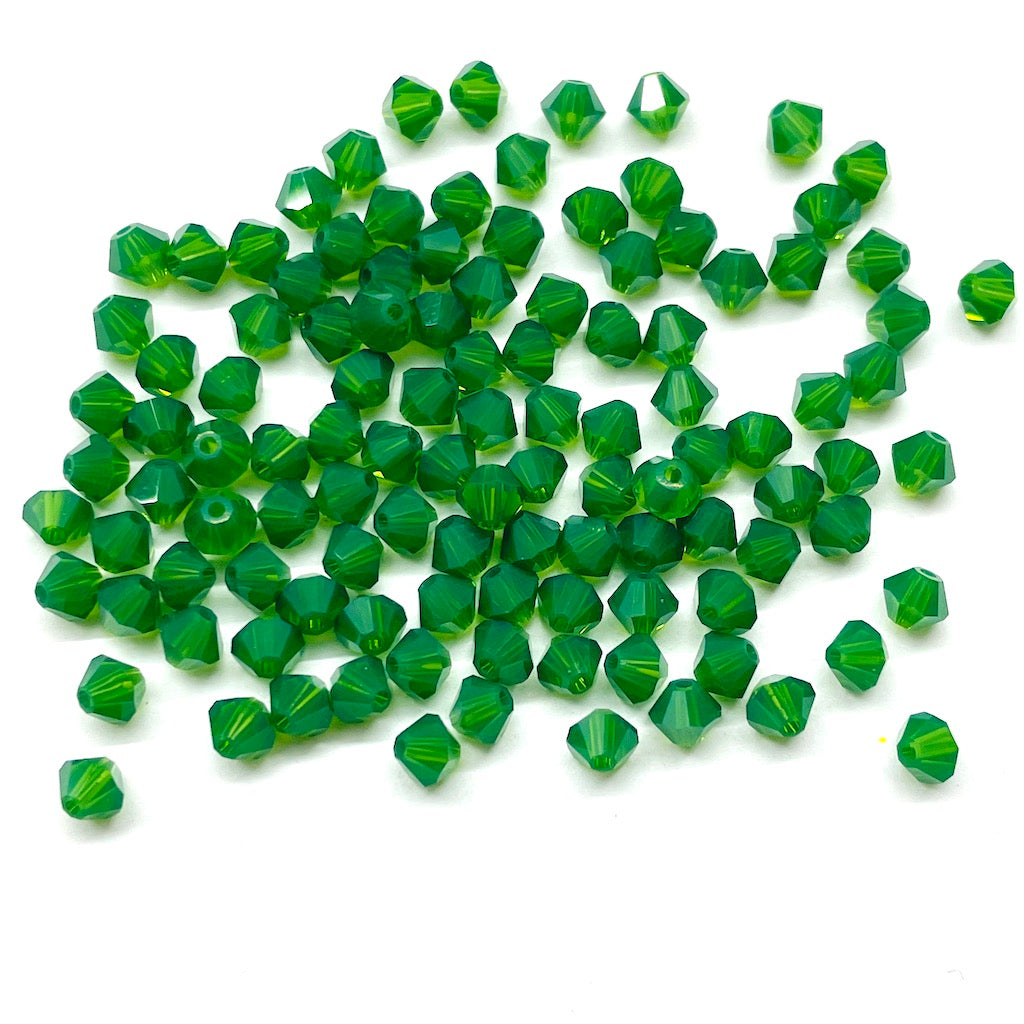 Bead Swarovski Crystals | 4mm | C6 ST #393 | 25u | Verde osc opal