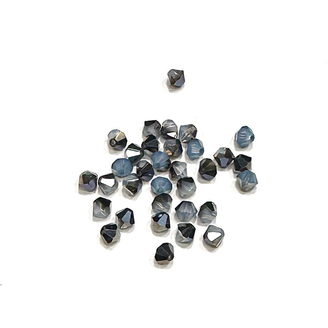 Bead Swarovski Crystals | 4mm | C1 SmT| 25u | CELESTE OSCURO OPALESCENTE