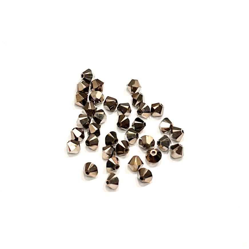 Bead Swarovski Crystals | 4mm | 12u | BRONCE METALIZADO