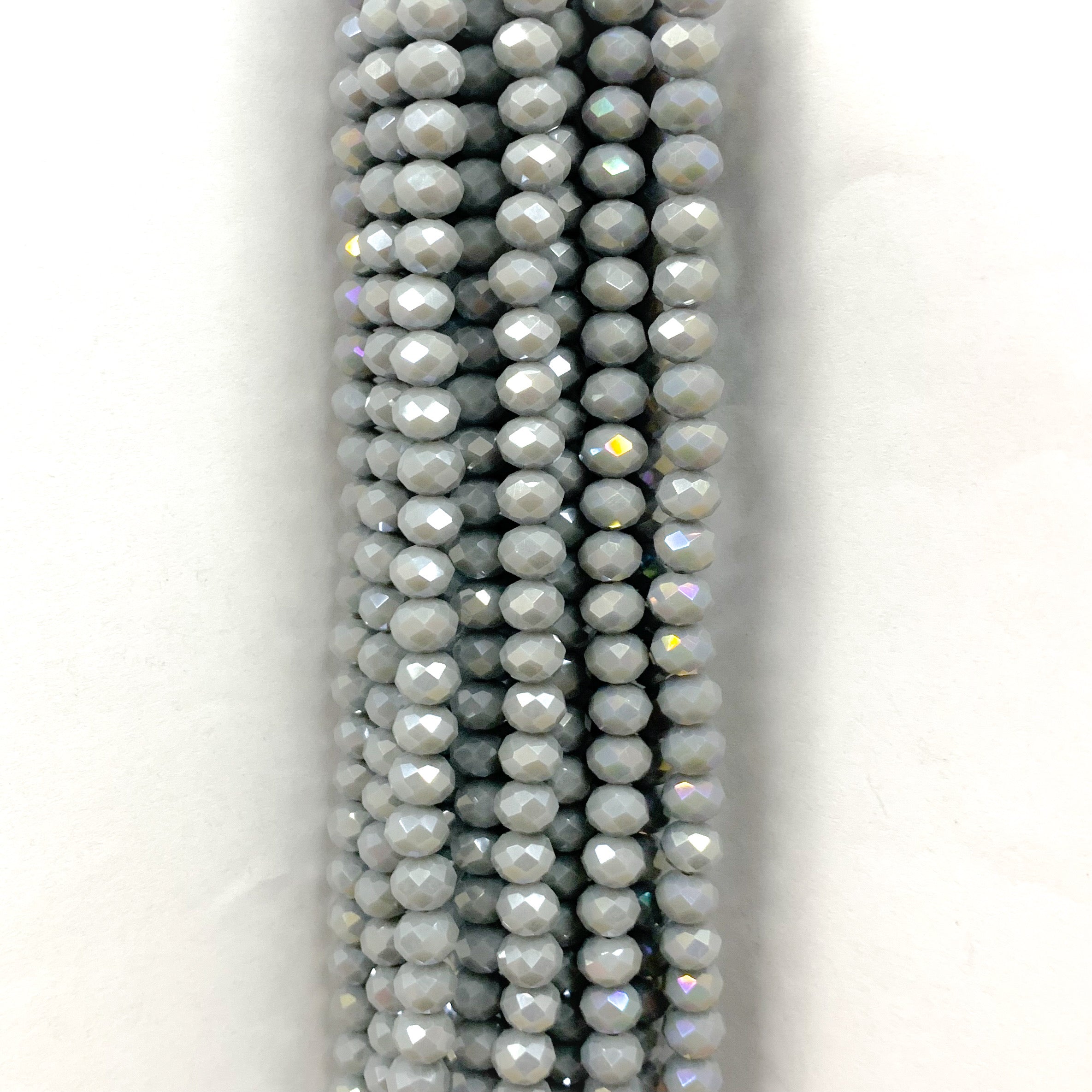 Cristal chato | 6 mm | Tornasol Gris(14-11G)[14-61A]