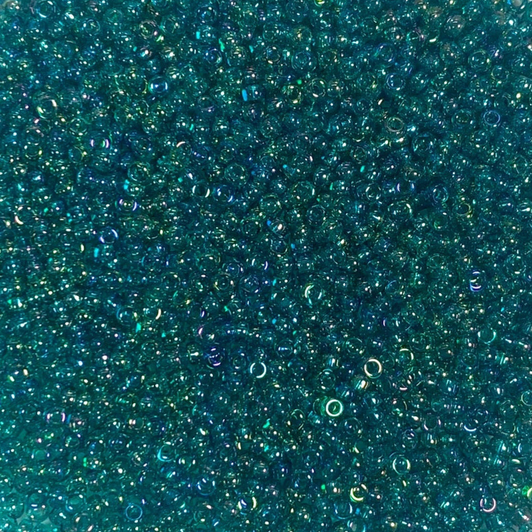 Miyuki Round Rocailles 11/0 | 2458RR | Tornasol Verde (C29)