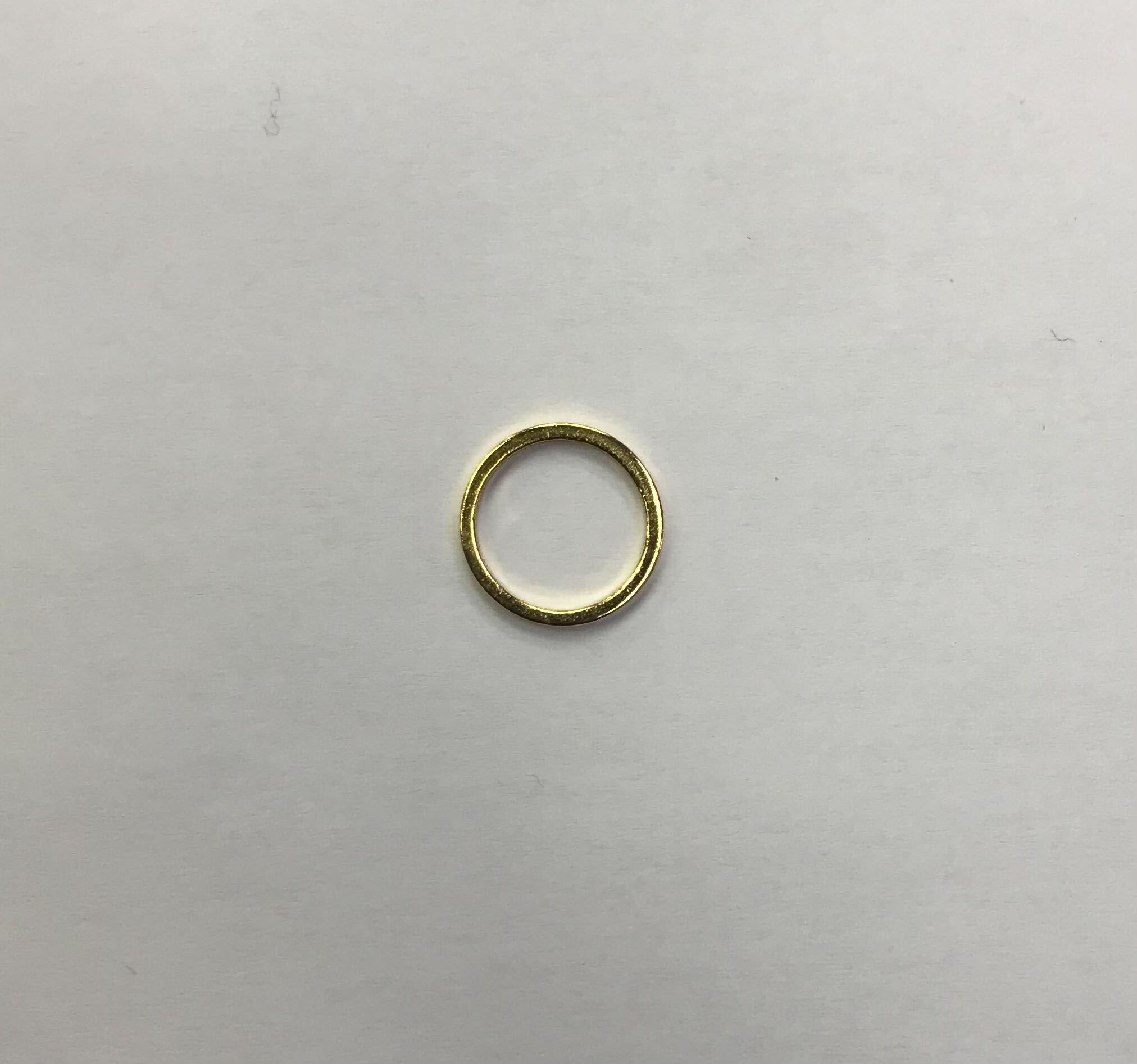 ARGOLLA|BAÑO DE ORO 24K | 13MM C5(11EO)