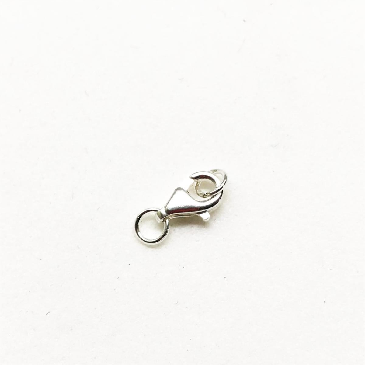 BROCHE MOSQUETON PLATA 925 | 8MM [C4] (C1) (46PL)