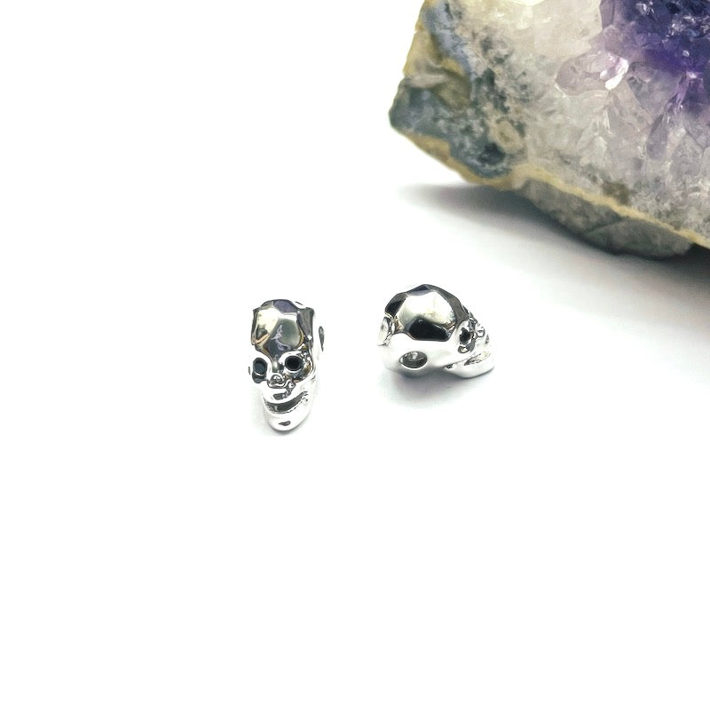 SEPARADOR CALAVERA | 12MM-1UND | PLATEADO (C2)