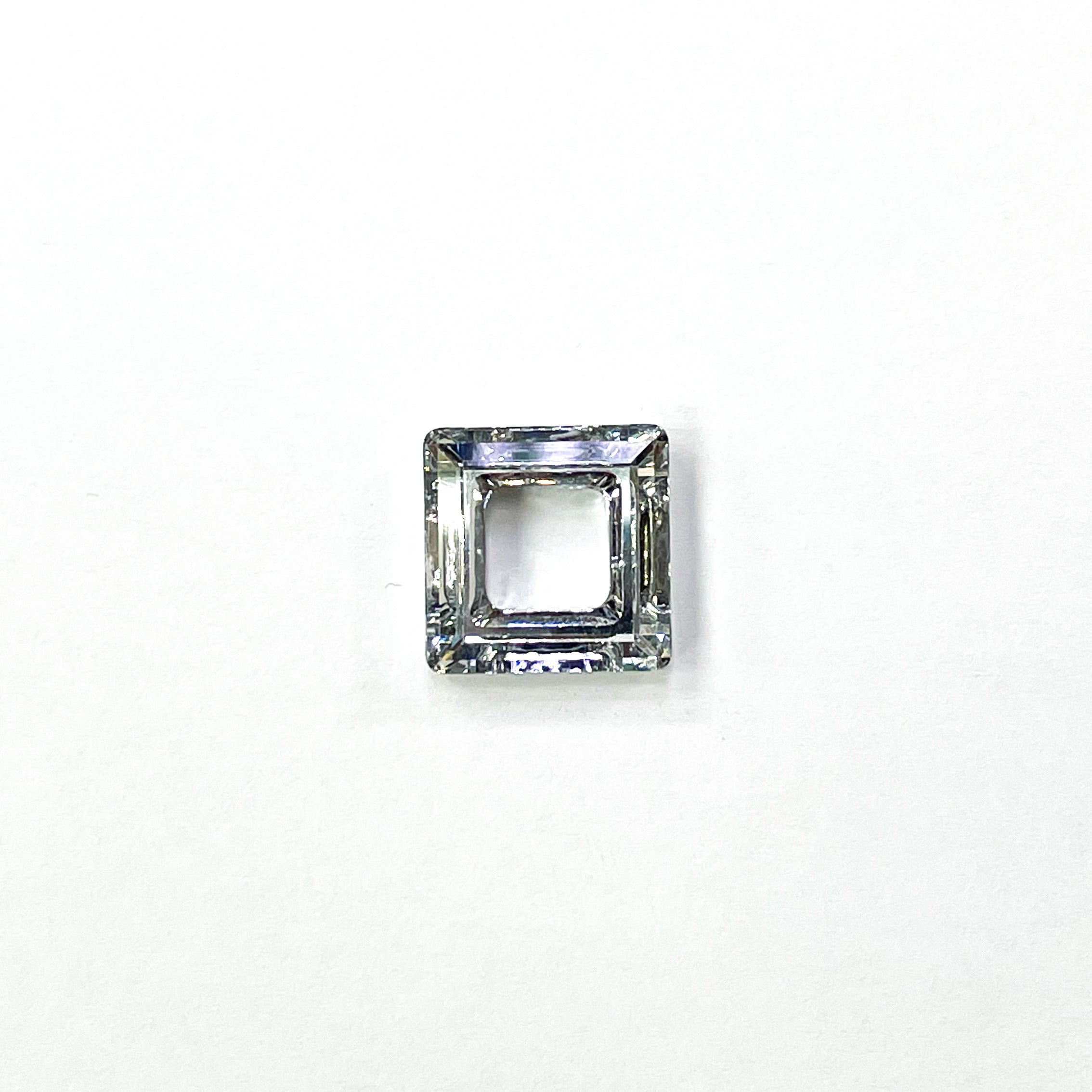 SWAROVSKI ELEMENTS CUADRADO | 13.9MM | PLATEADO | (C4)- (2SC)